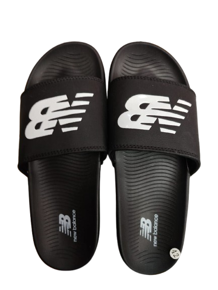 New Balance Slippers Black